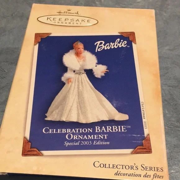 Hallmark Celebration Barbie Ornament NEW Special 2003 keepsake Collectors Series - Picture 5 of 6